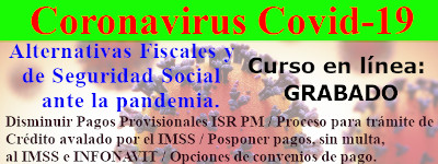Alternativas Fiscales y de Seguridad Social ante la pandemia Covid-19